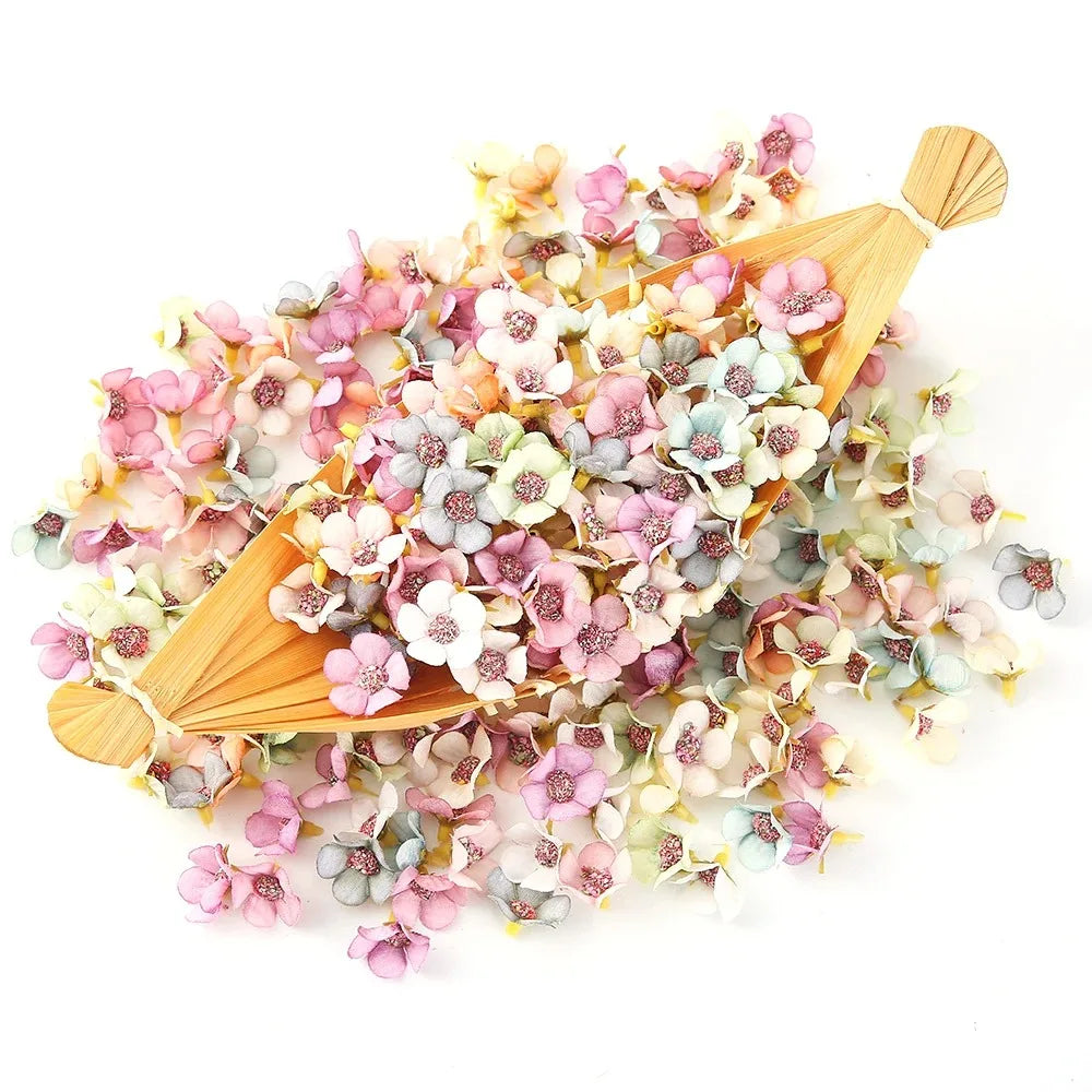 50/100Pcs Silk Artificial Daisy Flower Heads – Wedding & Home Decor Artificial Flower Heads Babs