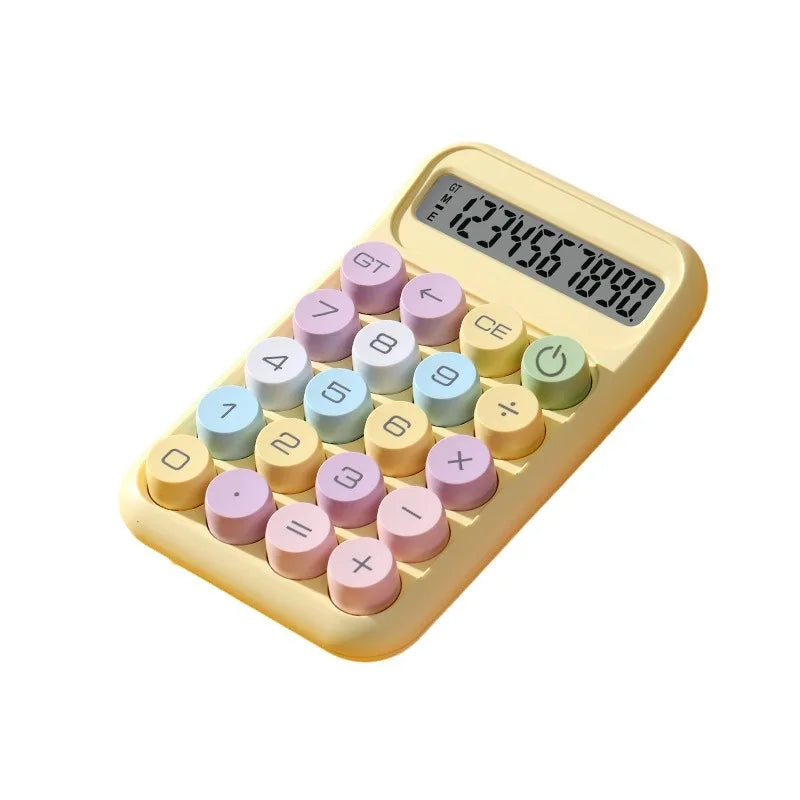 Cute Cartoon Portable Calculator – 10-Digit for Students Portable Calculator Babs