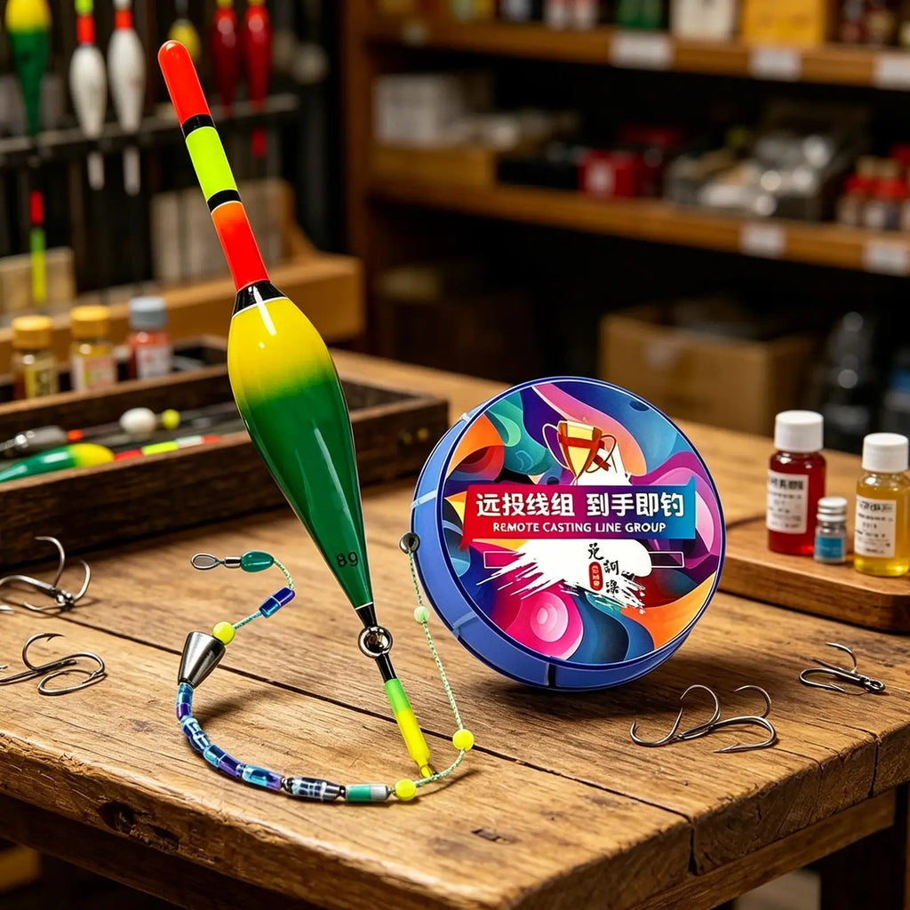 Automatic Slip Bobber Fishing Line Set – Float Rig Salt & Fresh Bobber Fishing Rig Babs