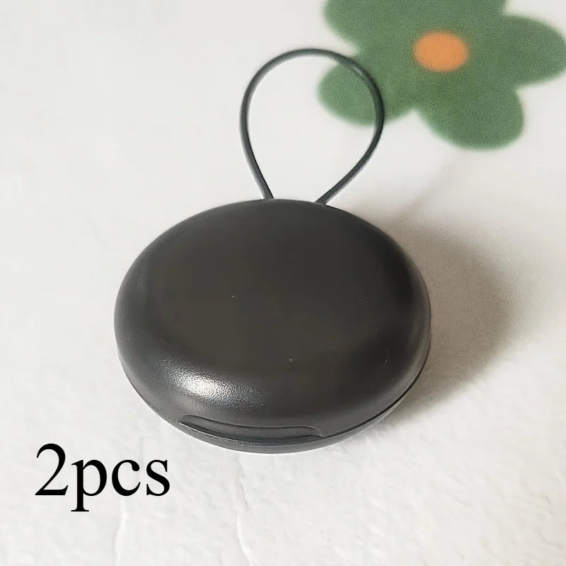 2pcs Mini Round Plastic Storage Box for Small Accessories Mini Storage Box Babs 2pcs