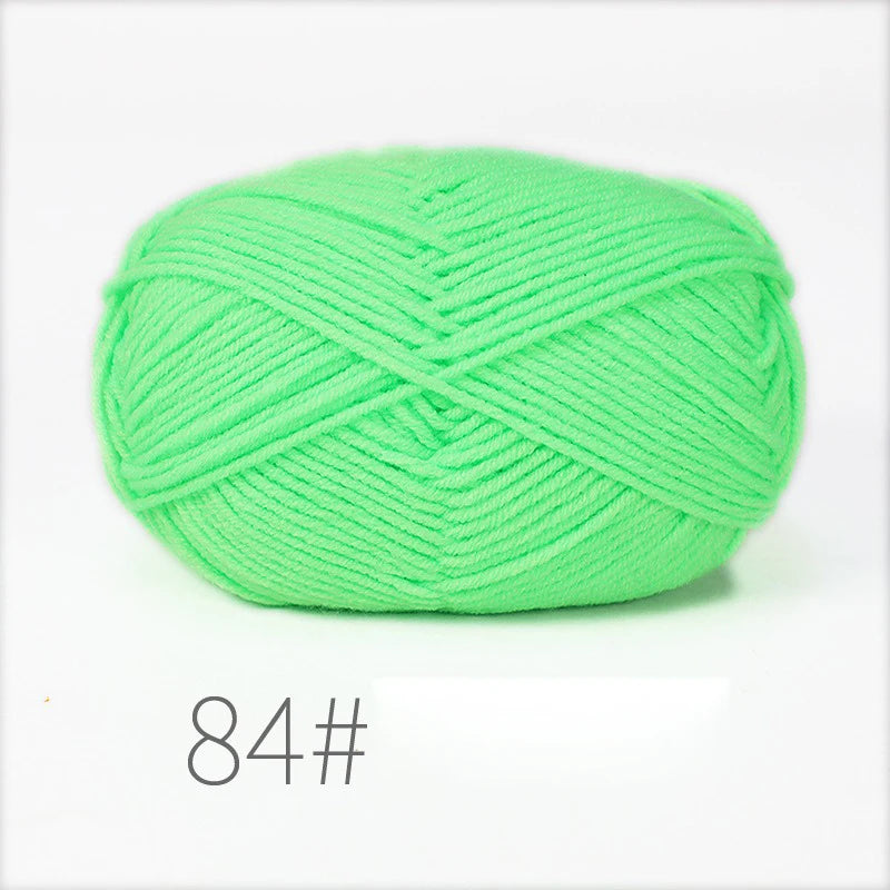 10 Balls 500g Soft Milk Cotton Yarn for Knitting & Crochet