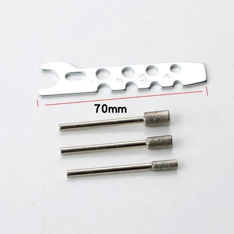 Electric Chainsaw Sharpening Kit – 5pc Grinding Tool Set Chainsaw Sharpening Kit Babs