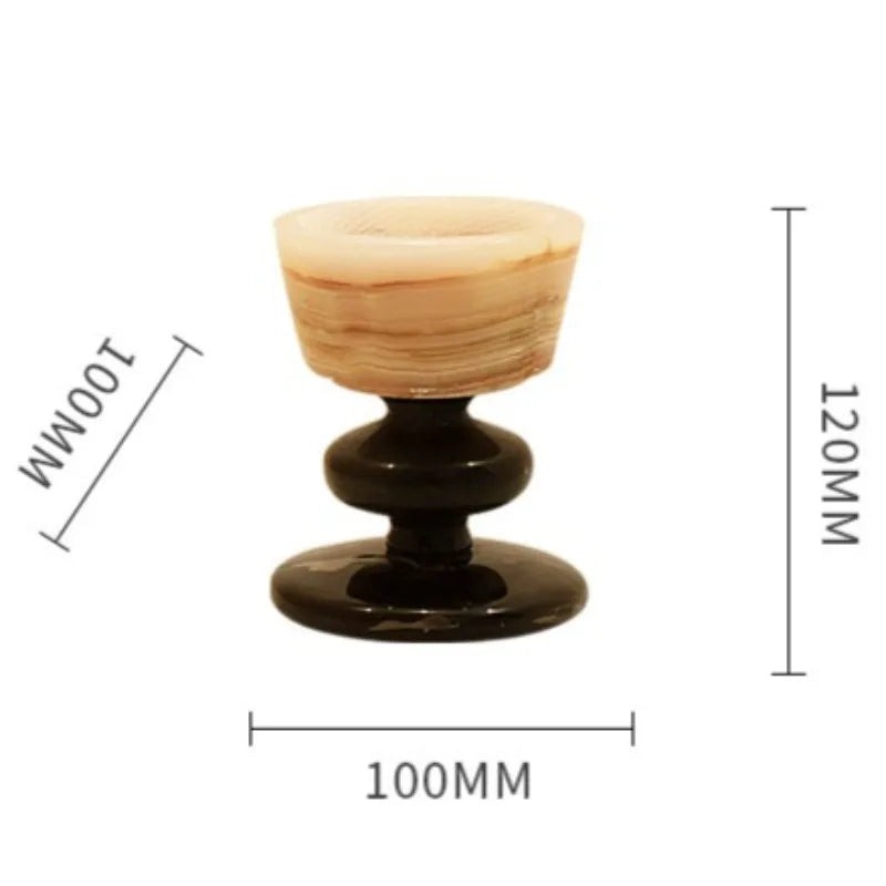 Jade Luxury Candle Holder – Elegant Wedding Centerpiece Jade Candle Holder Babs E Type