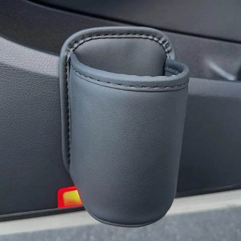 Leather Car Door Cup Holder & Back Seat Drink Organizer Car Cup Holder Babs