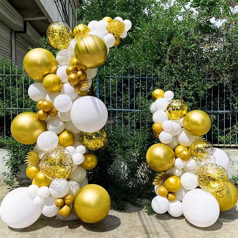 2-Set Balloon Arch Stand Frame Kit with Base | Party Decor Balloon Arch Stand Kit Babs