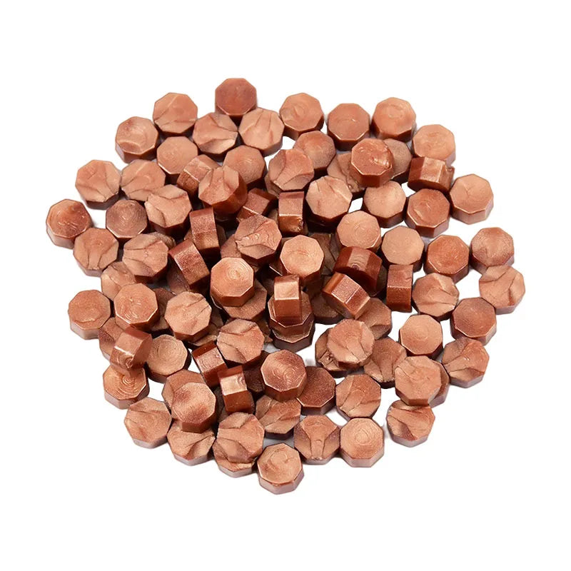 100Pcs Retro Colored Wax Seal Beads – Wedding & Scrapbooking