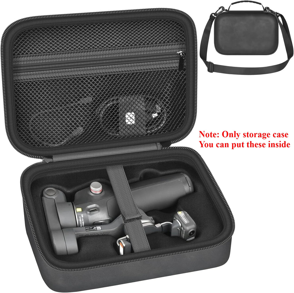 Hard Travel Case for DJI Osmo Mobile 8/7P/7 Gimbal Stabilizer Gimbal Carrying Case Babs
