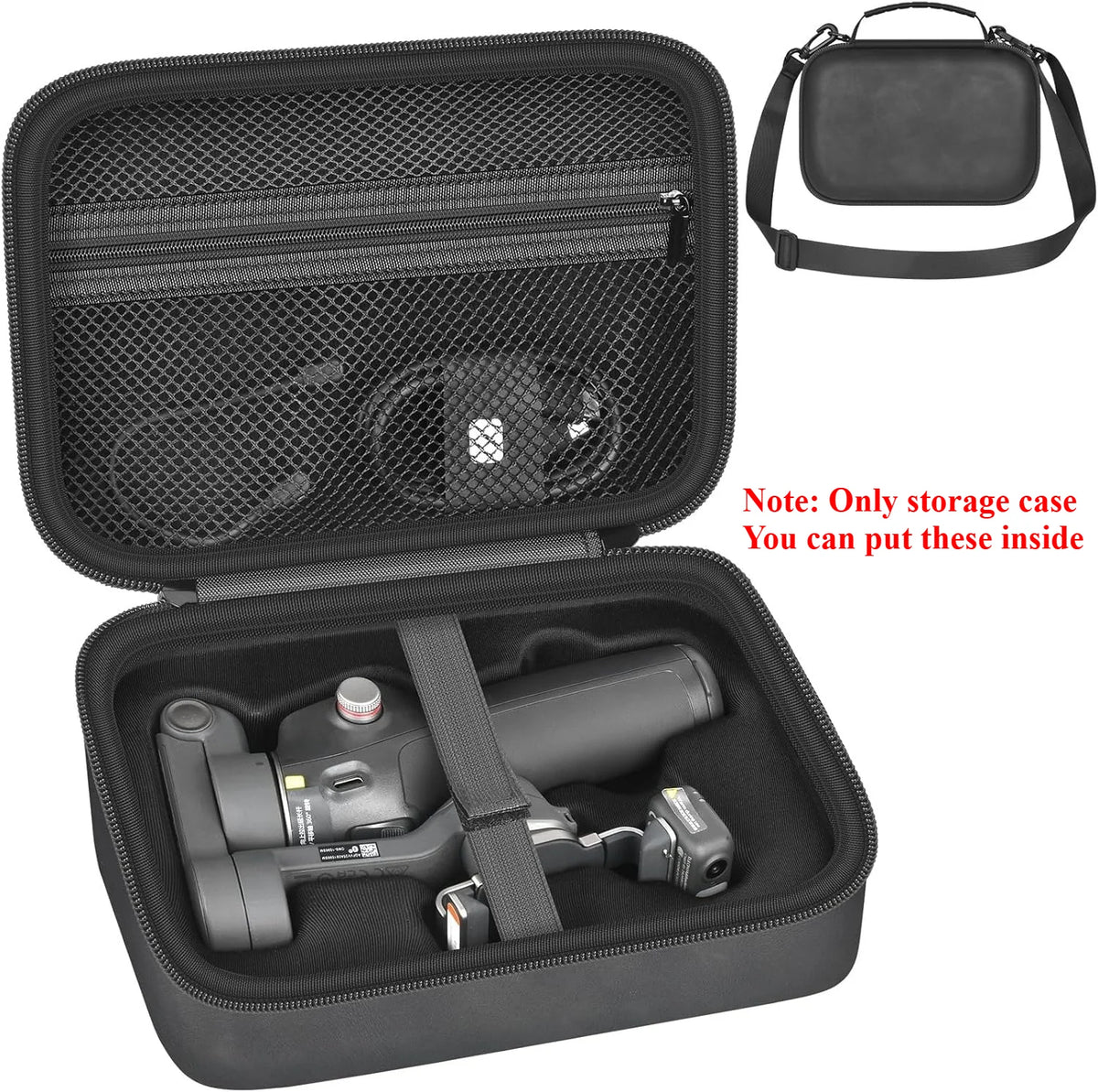 Hard Travel Case for DJI Osmo Mobile 8/7P/7 Gimbal Stabilizer Gimbal Carrying Case Babs