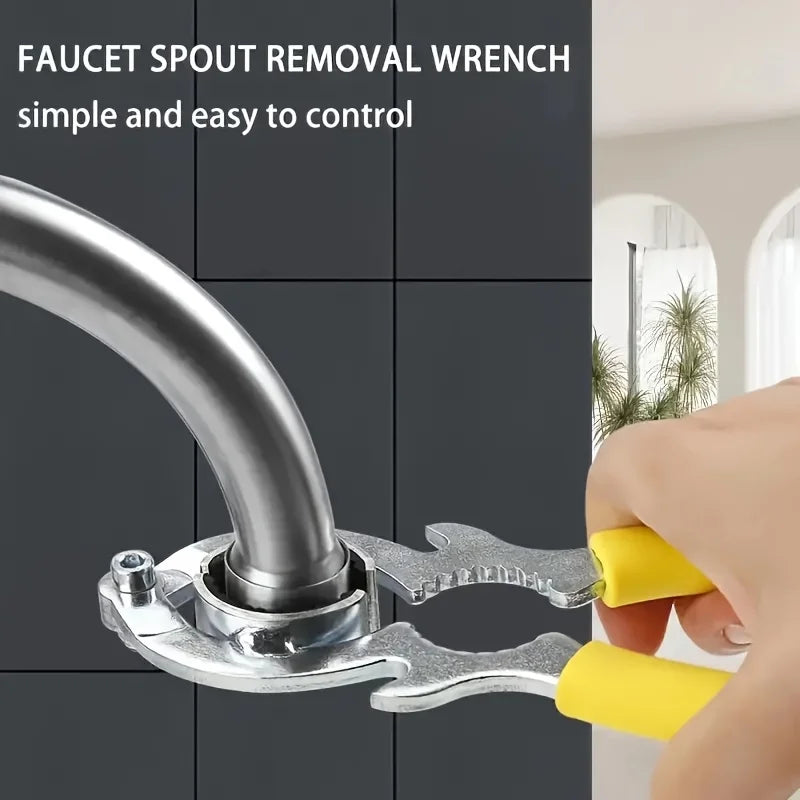 Universal Faucet Aerator Wrench & Nozzle Removal Tool Faucet Aerator Wrench Babs