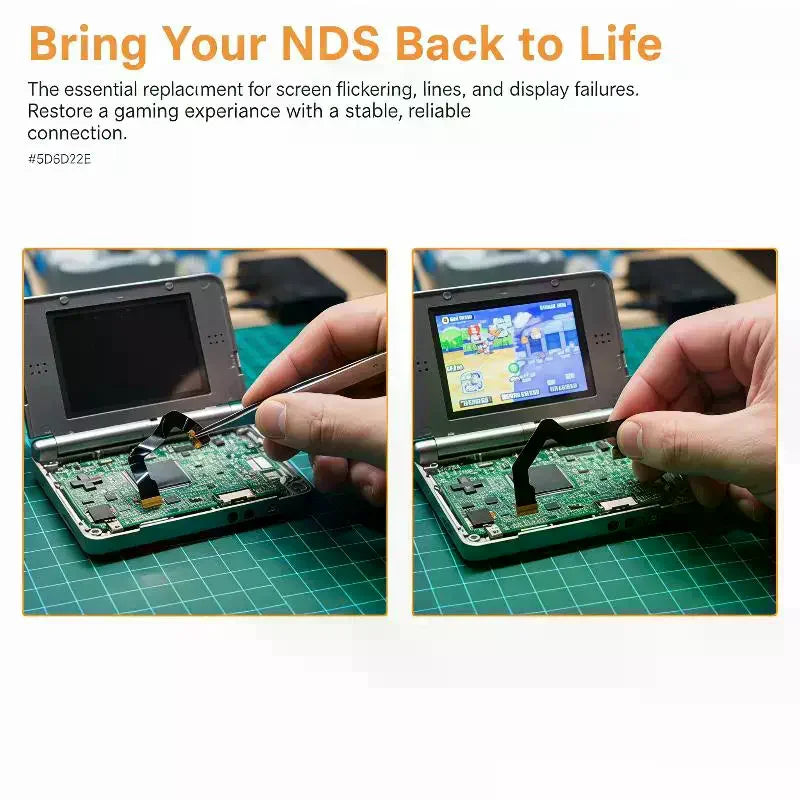 Nintendo NDS Internal LCD Screen Ribbon Cable – DIY Repair Part Console Repair Cable Babs