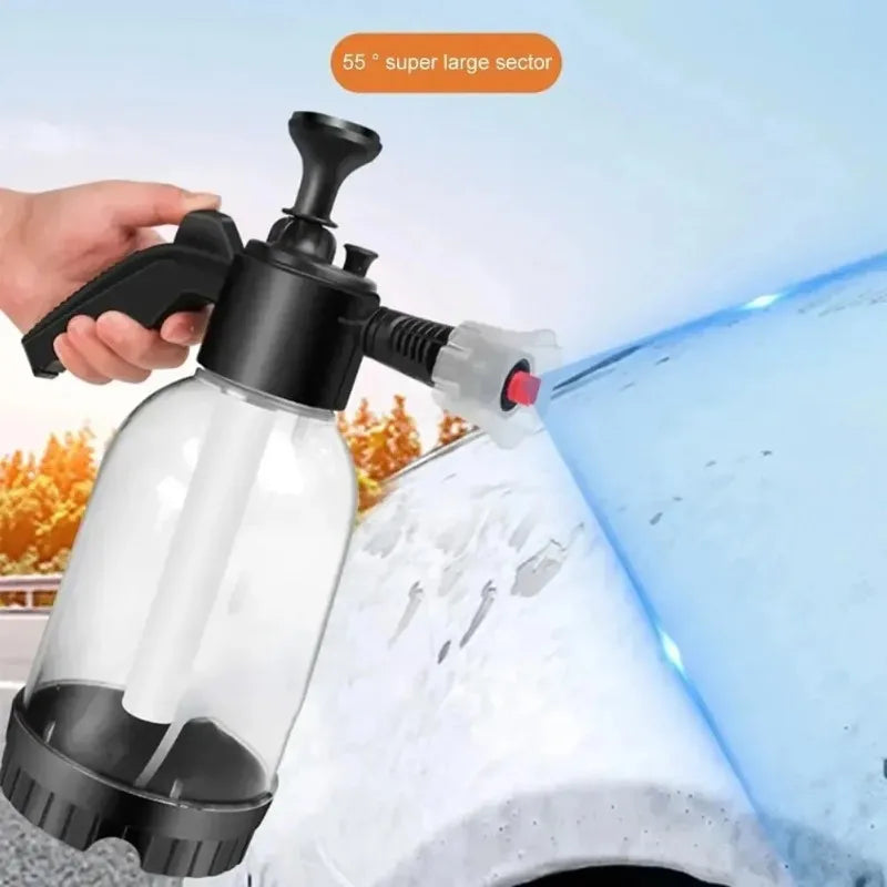 2L Handheld Foam Sprayer – Car Wash Air Pressure Bottle Foam Sprayer Babs