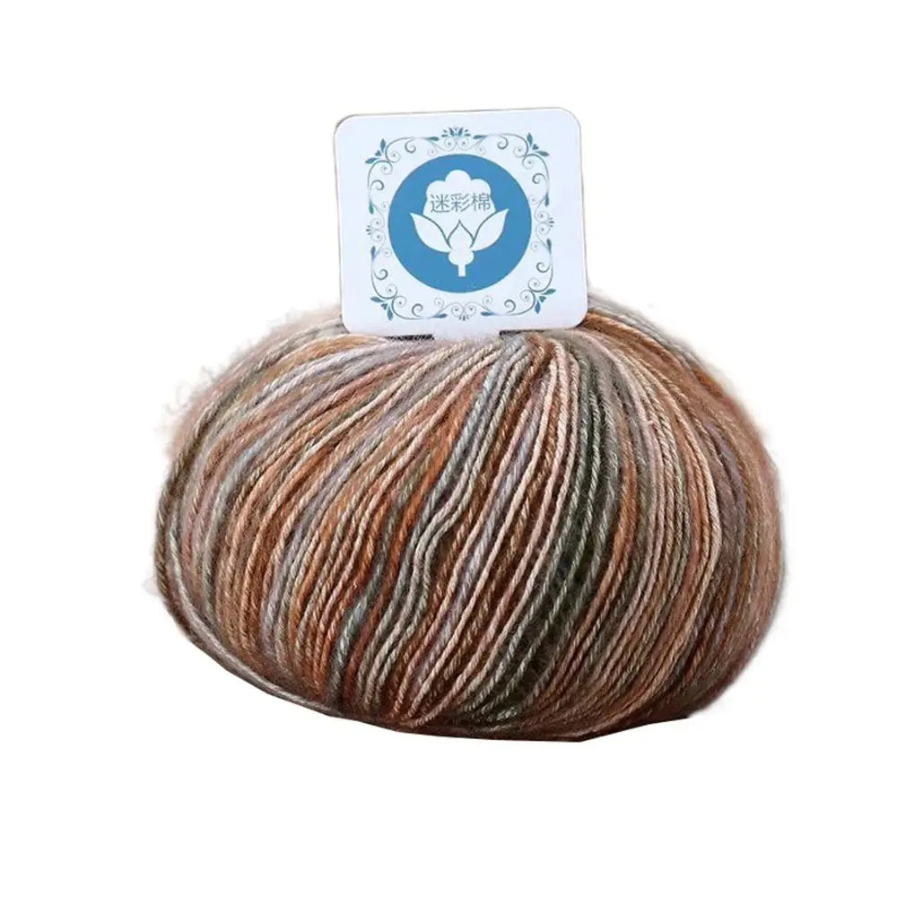 Multicolored Variegated Worsted Knitting Yarn – Super Soft Knitting Yarn Babs Style 3