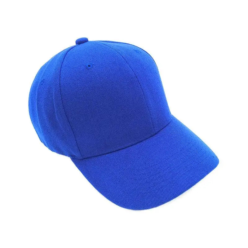 Unisex Adjustable Baseball Cap – Curved Brim Sun Visor Hat Baseball Cap Babs blue