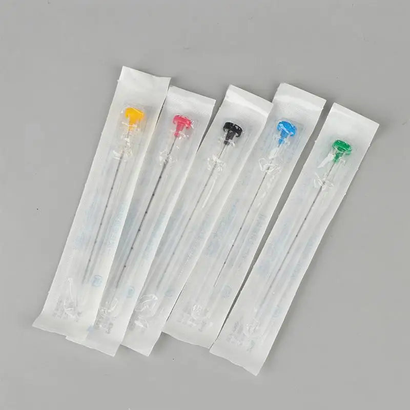 10Pcs Disposable Intradermal Needles 0.6–1.2MM Stainless Steel Intradermal Needles Babs