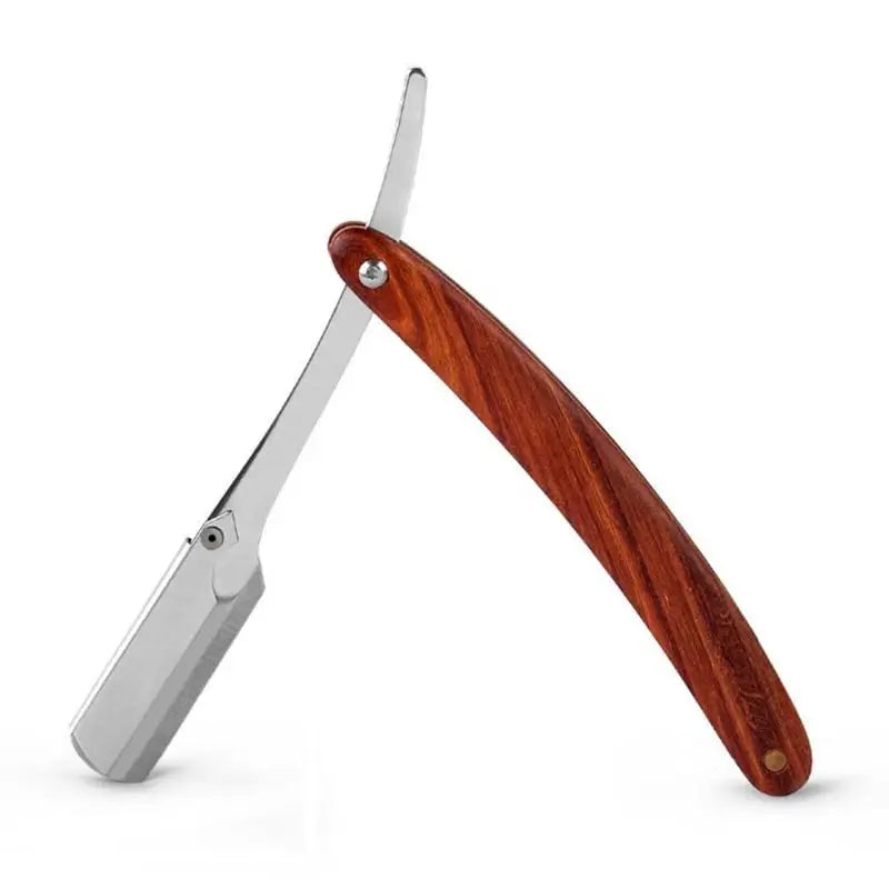 Handmade Wooden Handle Straight Razor – Double Edge Blade Straight Razor Babs 1pc