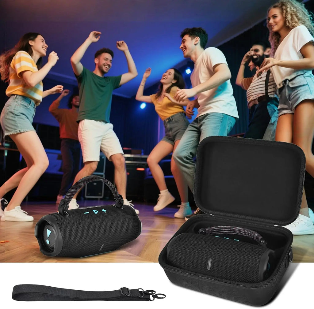 Paiyule Speaker Case for JBL Charge 6/5/4 + Shoulder Strap Speaker Carrying Case Babs