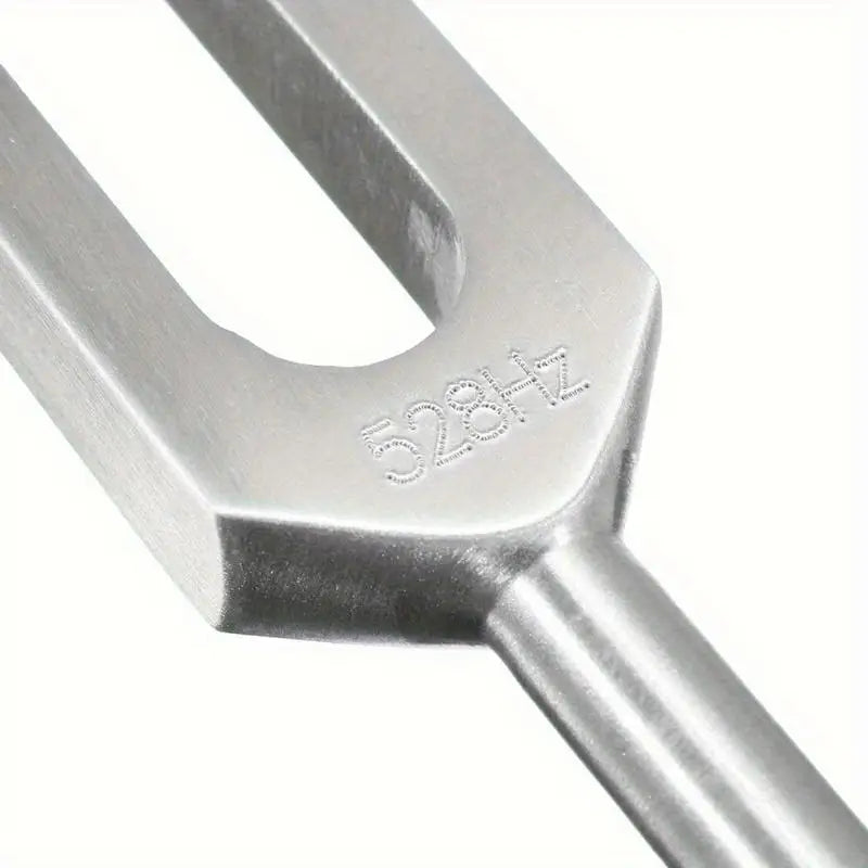 528Hz Aluminum Tuning Fork with Mallet – Chakra & Yoga Set Sound Healing Fork Babs