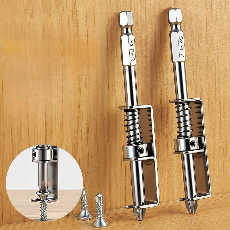 Phillips Spring Screwdriver Bit – S2 Magnetic, HRC 58–62 Screwdriver Bit Babs