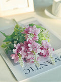 Silk Yucca Gloriosa Artificial Flowers for Wedding & Home Décor Artificial Silk Flowers Babs Rose Red 1 PC