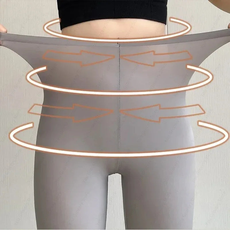 Women's UV Protection Yoga Leggings – Slim Seamless Fit Yoga Leggings Babs