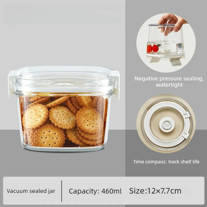 Airtight Vacuum Sealed Food Storage Container – Cereal & Snacks Food Storage Container Babs 460ml