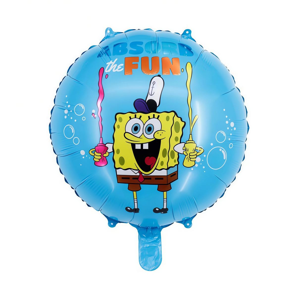 SpongeBob & Patrick Star Foil Balloons – Birthday Party Decor