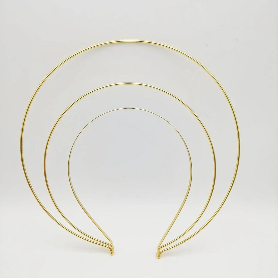 Golden Star Goddess Spiked Crown Headband – Cosplay & Party Costume Crown Headband Babs 4