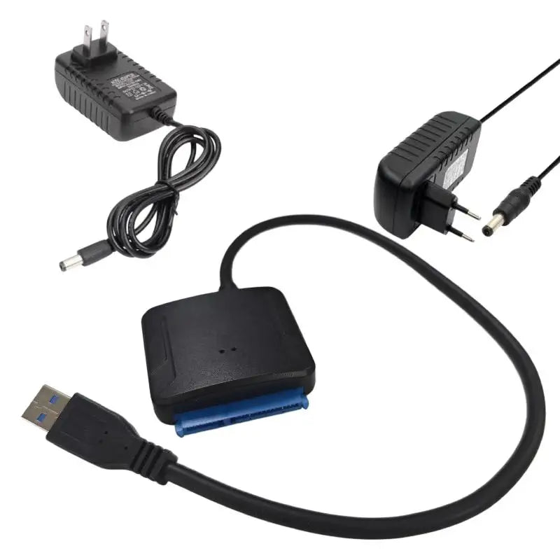 SATA to USB 3.0 Adapter for 2.5/3.5" SSD HDD – UASP Hard Drive Adapter Babs
