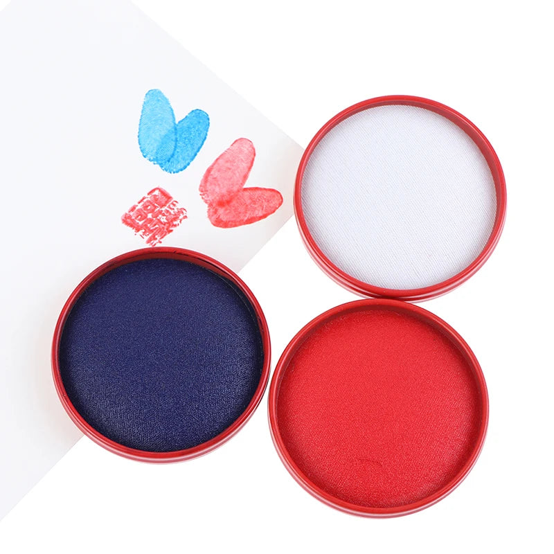 Chinese Vermilion Yinni Ink Pad for Calligraphy & Seal Stamping Calligraphy Ink Pad Babs
