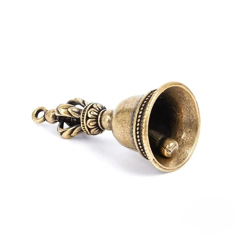 Brass Copper Bell Keychain Wind Bell Christmas Gift Decor Decorative Bell Babs