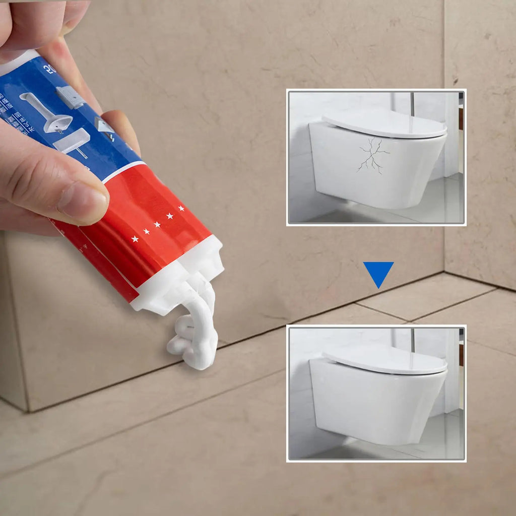 50ml Ceramic Tile & Bathtub Glaze Repair Paste | Seamless Fix Tile Repair Paste Babs