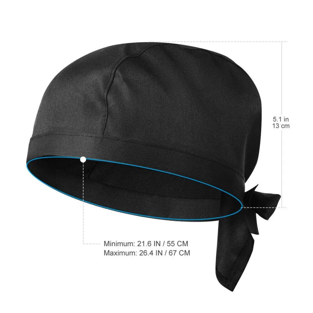 Unisex Pirate Skull Chef Hat – Kitchen & Catering Cap Chef Hat Babs