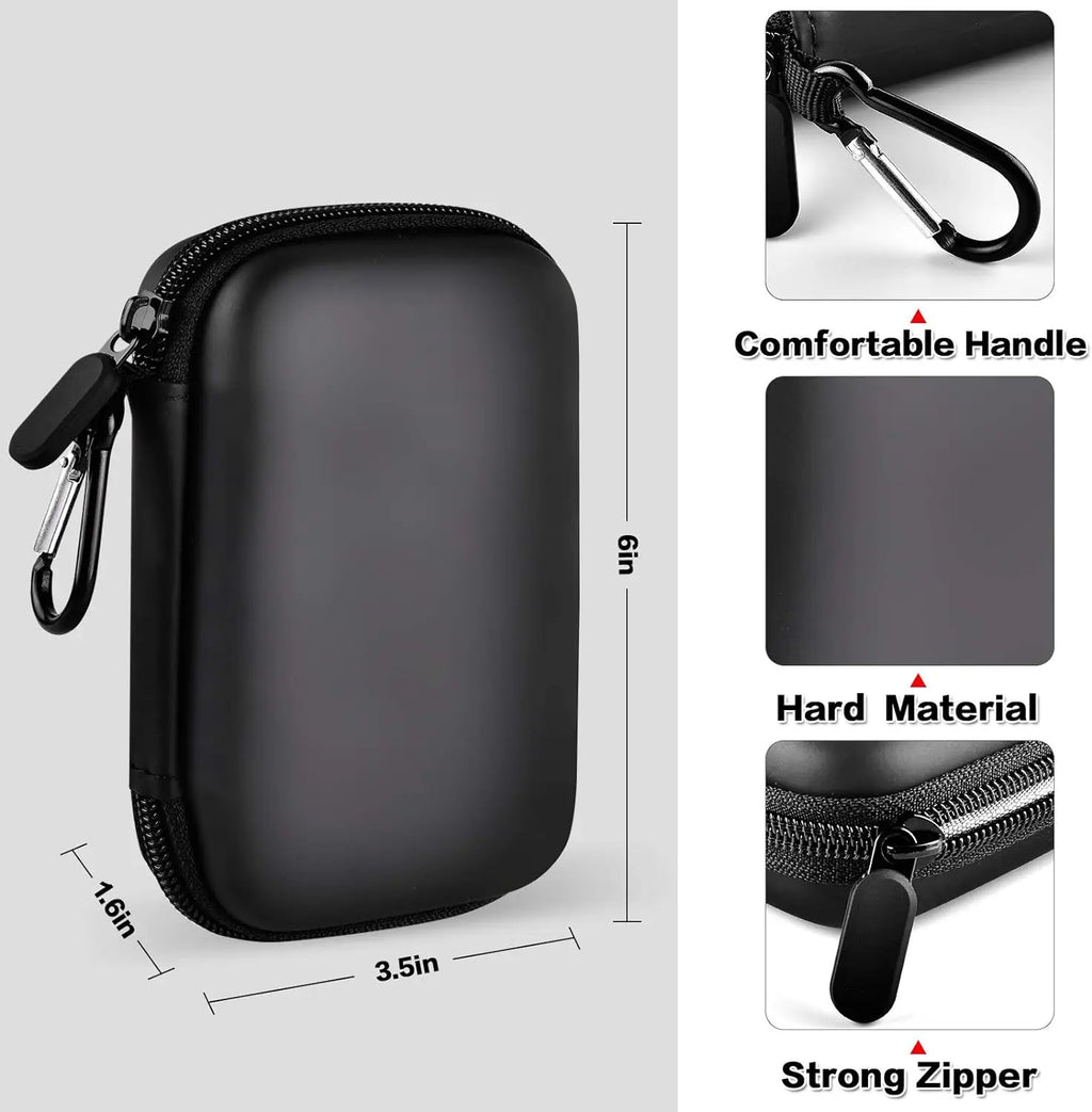Shockproof SSD Case & Travel Bag for USB 3.2 Portable Drives SSD Carrying Case Babs