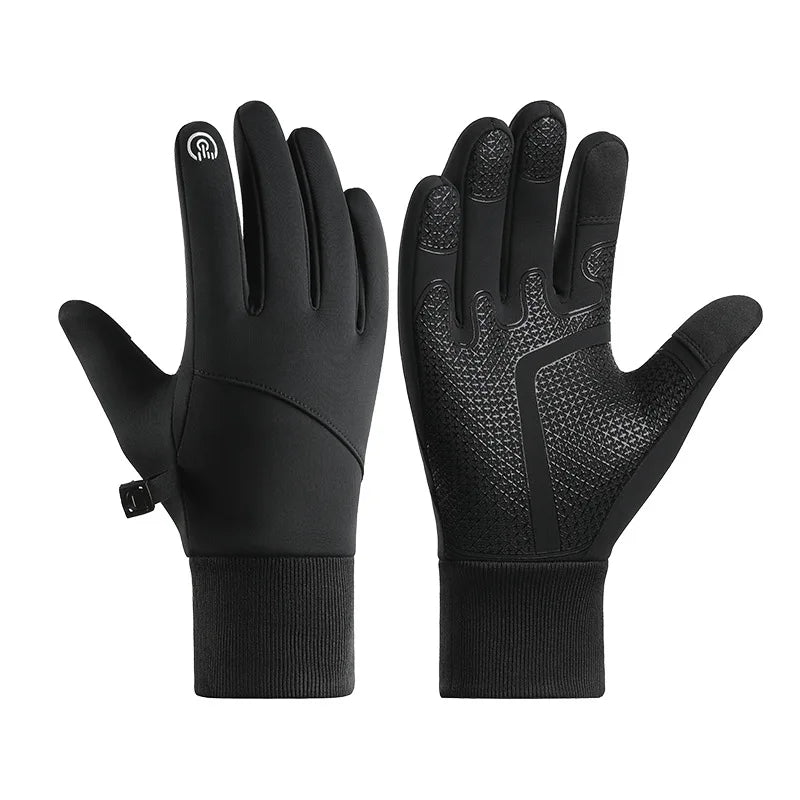 Men's Winter Cycling Gloves – Waterproof Thermal Touchscreen Cycling Gloves Babs