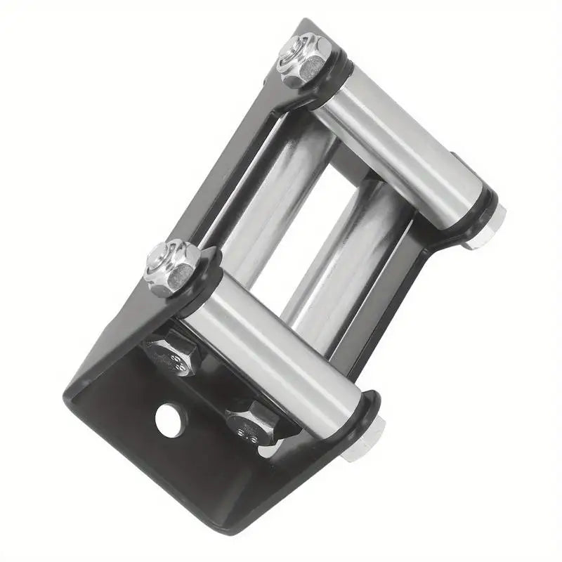 4-Way Winch Roller Fairlead Cable Guide 4500LB High-Strength Steel Winch Roller Fairlead Babs 1pc