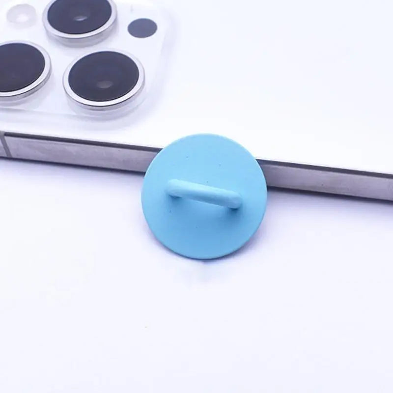 2pcs Adhesive Metal Phone Charm Holder & Keychain Hook Phone Charm Holder Babs
