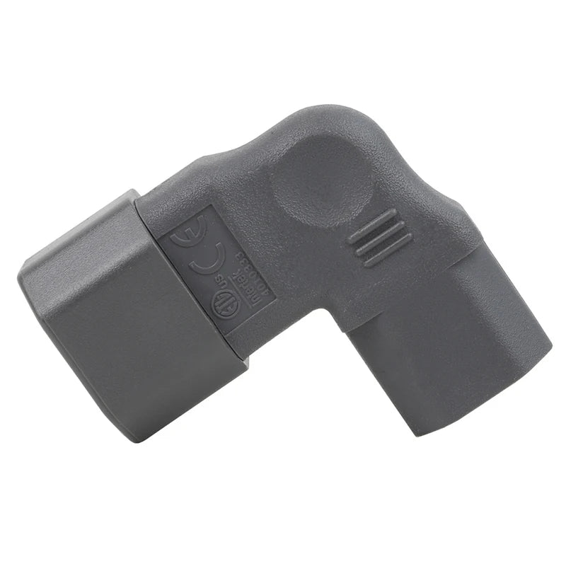 IEC 320 C14 to C13 Right Angle AC Adapter | 90° Converter AC Power Adapter Babs
