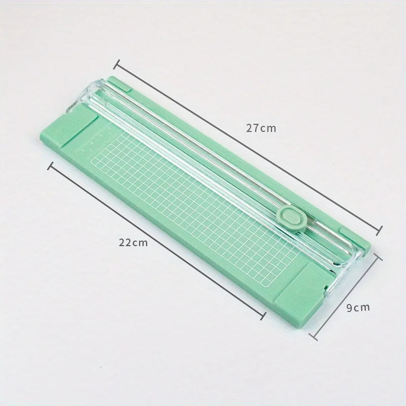 A4 Mini Paper Trimmer Cutter – Scrapbook, Cards & Crafts Paper Trimmer Cutter Babs Green