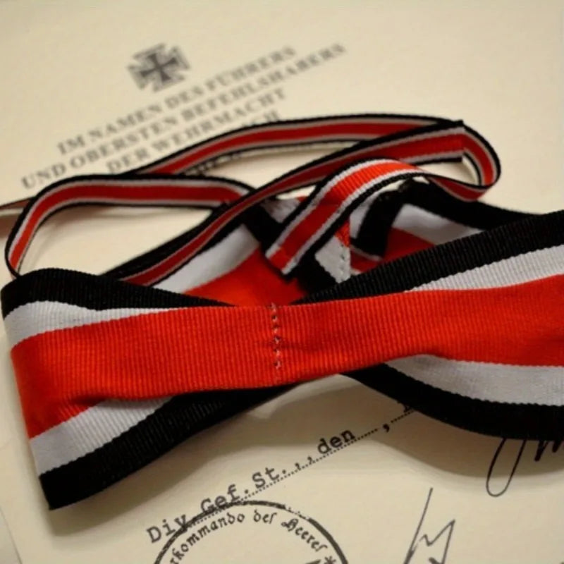German Cross Ribbon Medal – Collectible Commemorative Badge Collectible Medal Badge Babs
