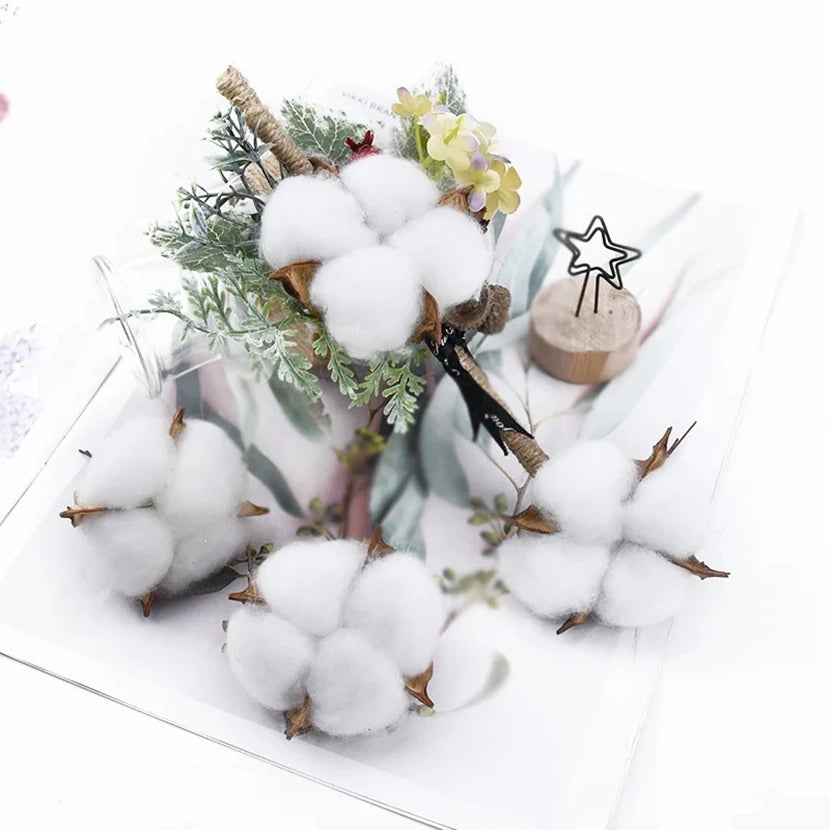 Artificial Cotton Ball Flowers 50/100pc – Wedding & Home Decor Artificial Flowers Babs