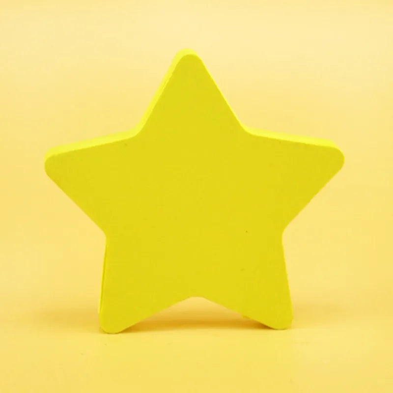 Heart & Star Shaped Sticky Notes – Bright Colorful Creative Pads Creative Sticky Notes Babs