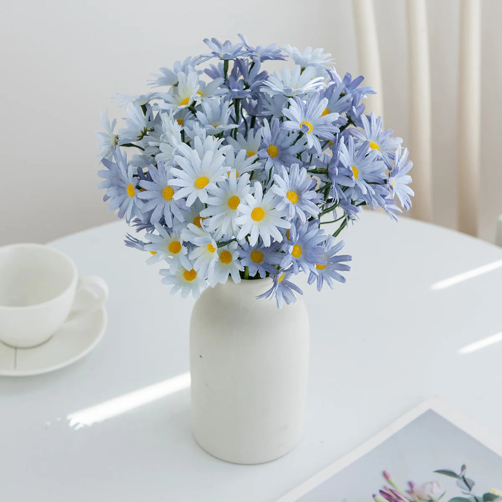 Artificial Silk Chrysanthemum Bouquet – Wedding & Home Decor Artificial Silk Flowers Babs