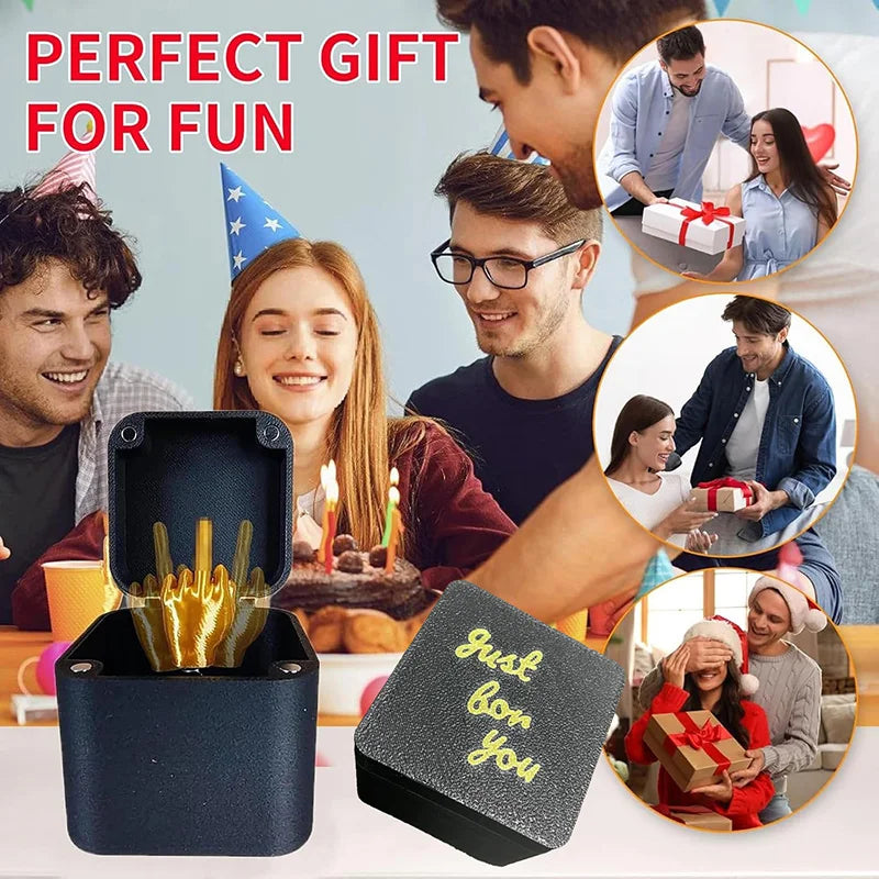 Funny Middle Finger Novelty Prank Gift – Adult Gag Toy Novelty Gag Gift Babs