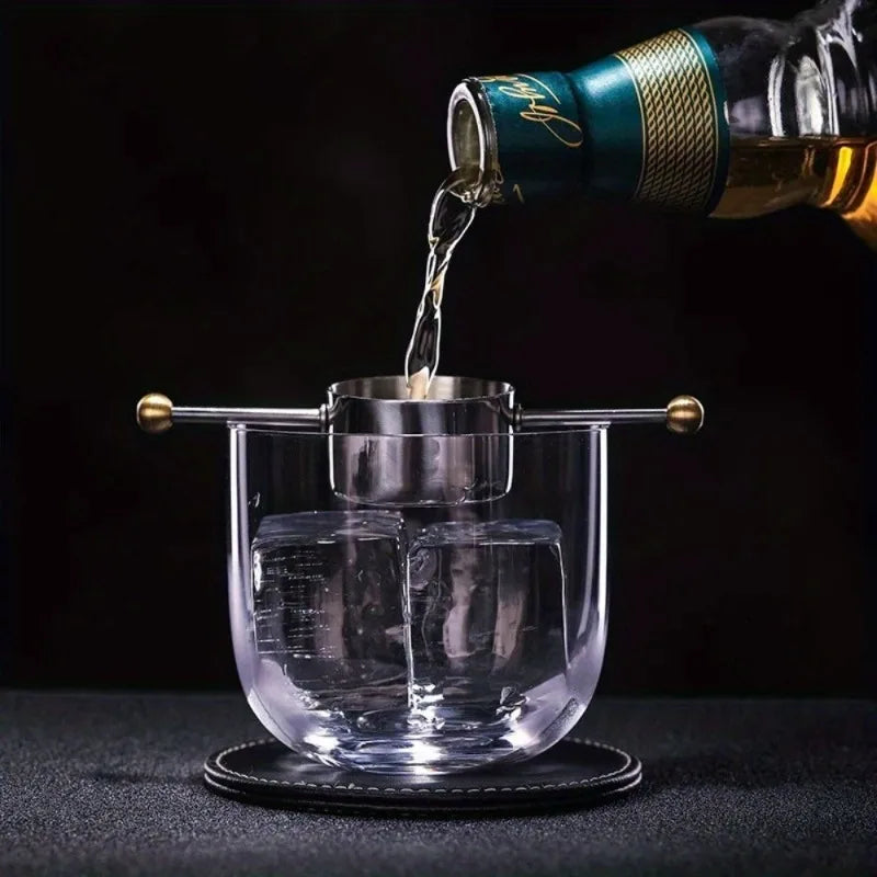 30ml Stainless Steel Cocktail Jigger with Handle | Bar Tool Cocktail Jigger Babs