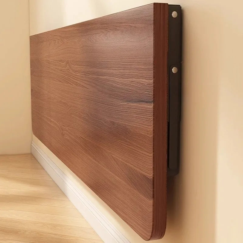 Wall Mounted Folding Desk – Solid Pine Wood Minimalist Table Folding Wall Desk Babs