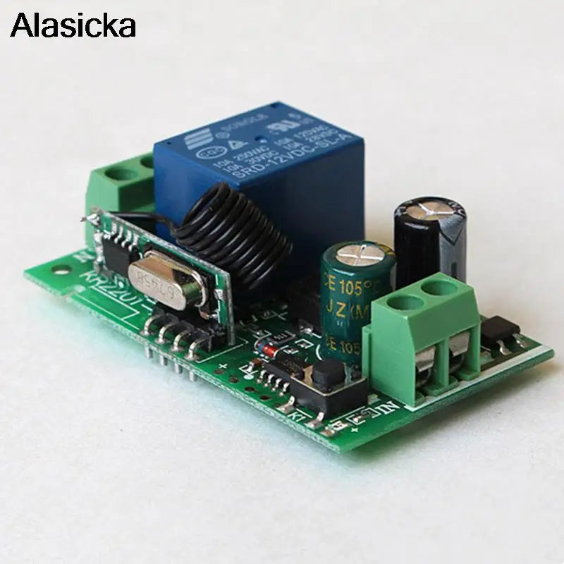 433MHz Wireless Relay Switch Module 1CH – AC 85-250V Universal Wireless Relay Module Babs