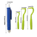 4-Piece Pet Tick Removal Kit – Hooks & Tweezers for Dogs & Cats Pet Tick Remover Kit Babs Green