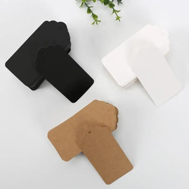 100pcs Kraft Paper Gift Tags – Wedding, Christmas & Holiday Labels Kraft Paper Gift Tags Babs