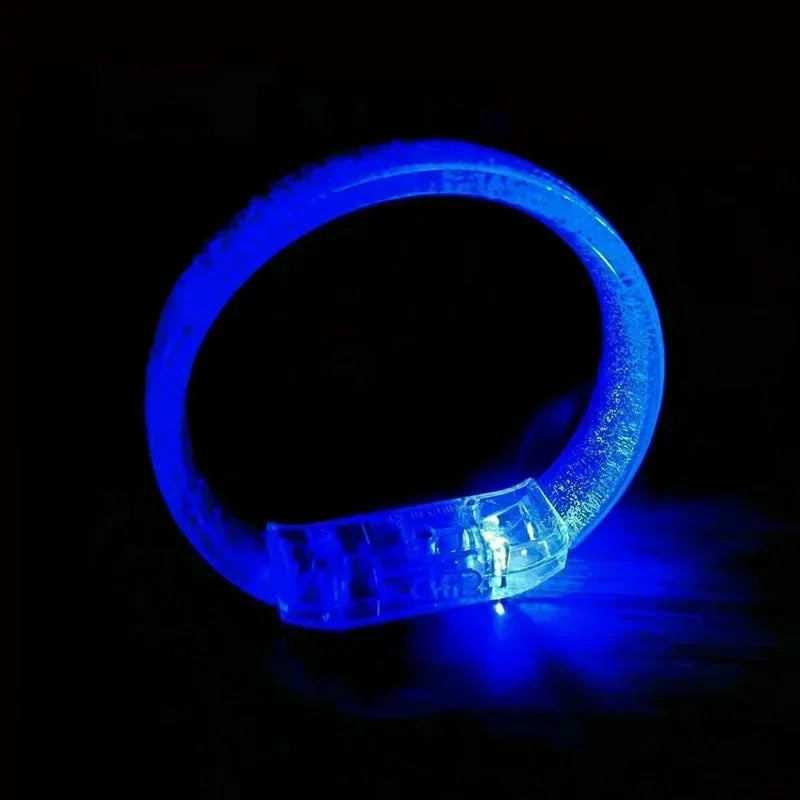 20pcs LED Glow Bracelets Neon Bangles – Party Favors Kids Adults LED Party Bracelets Babs