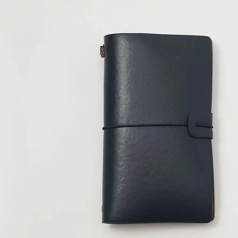 Vintage Faux Leather Refillable Notebook – Loose Leaf Journal Refillable Notebook Babs A1